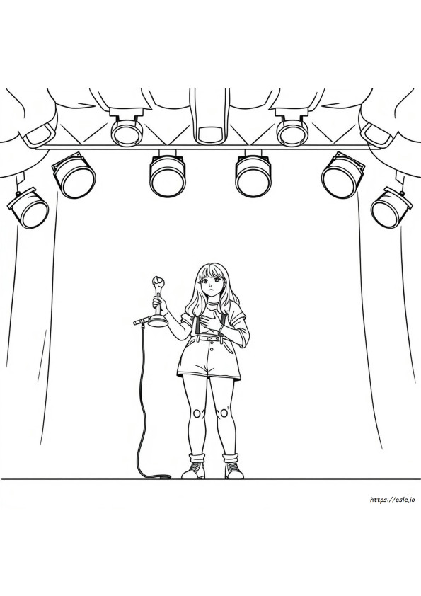 Billie Eilish Para Colorir: Desenhos Para Imprimir