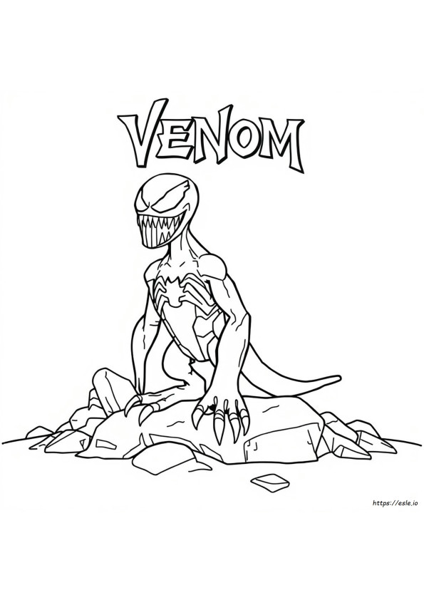 Carte De Colorat Venom
