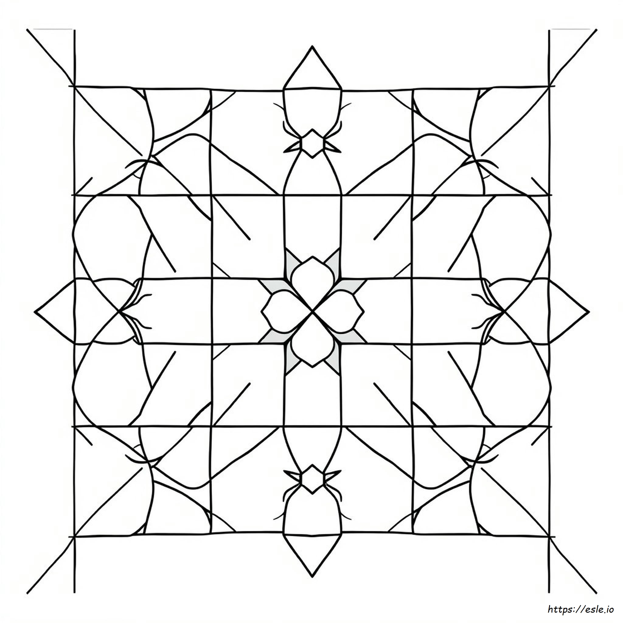 Free Quilt Pattern Coloring Pages