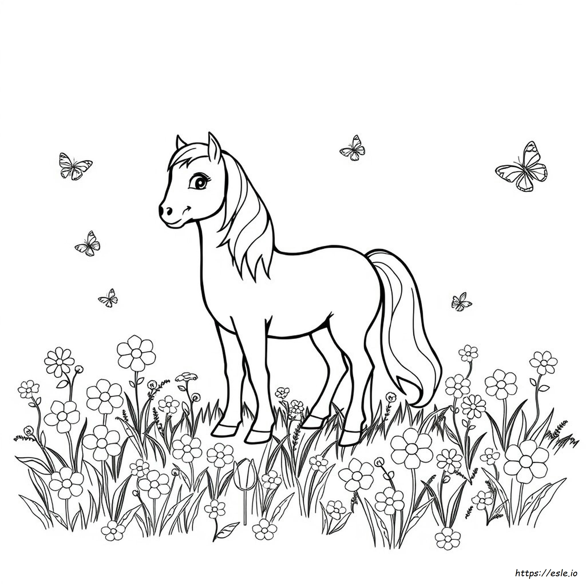 Pony Coloring Book Pages