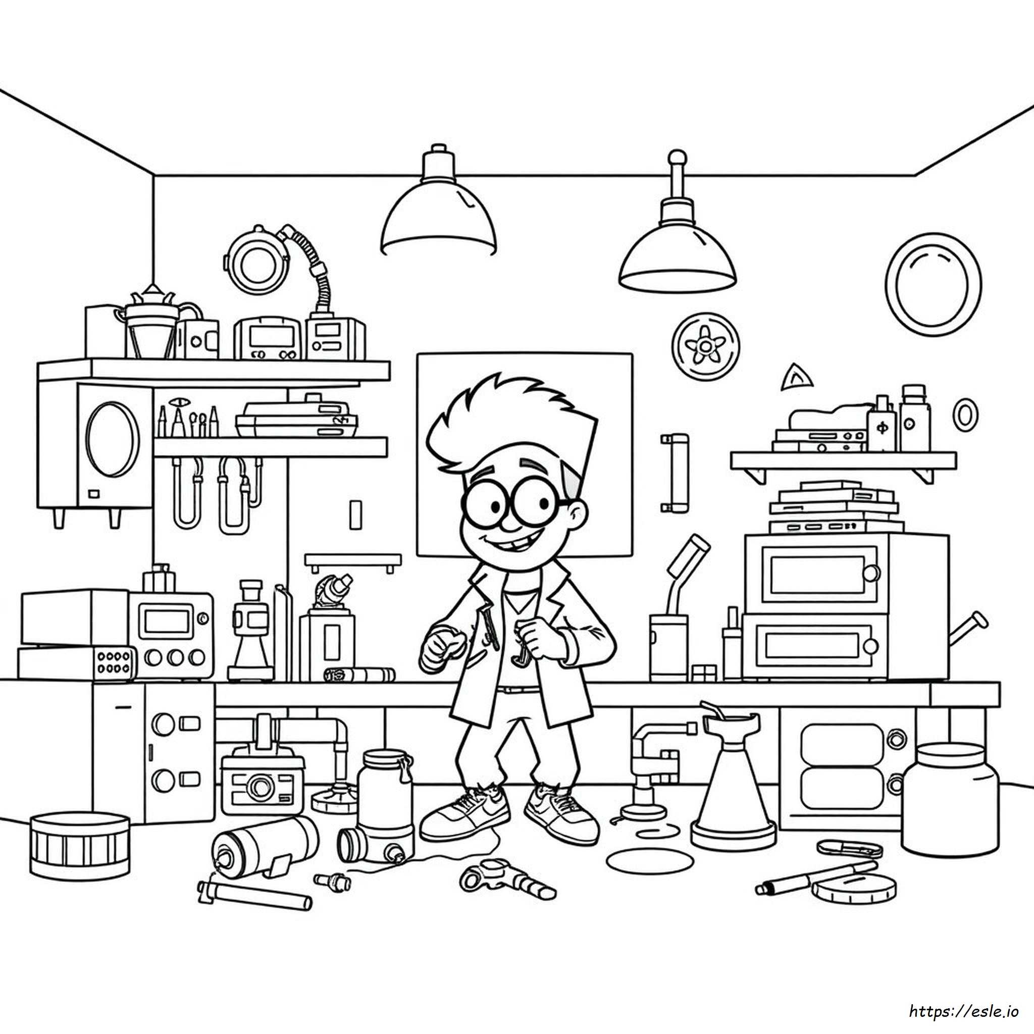 Johnny Test Coloring Pages Online