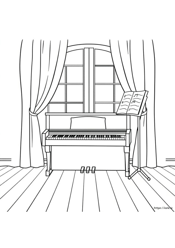 Piano Coloring
