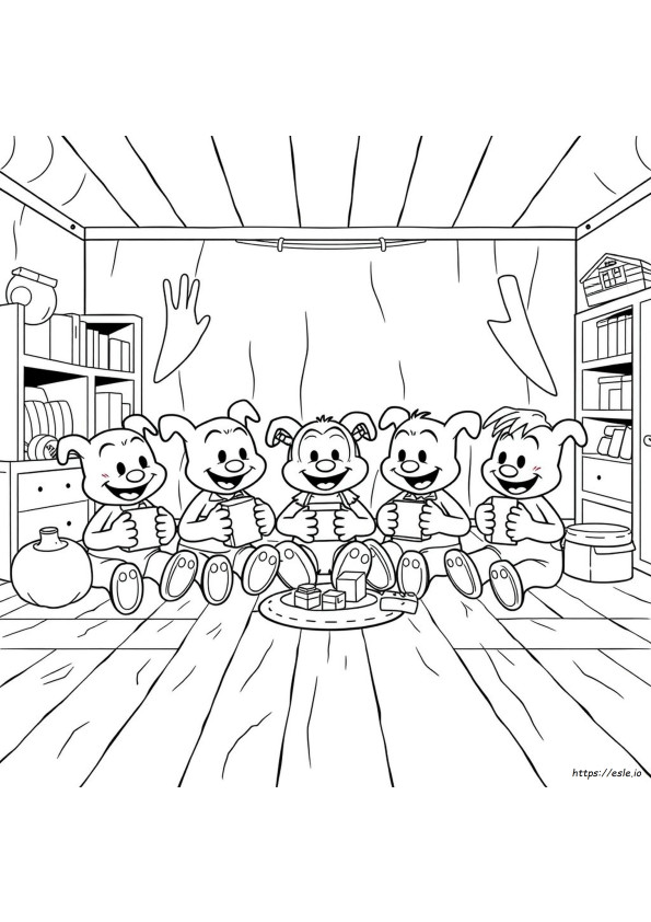 Printable Misfit Toys Coloring Pages