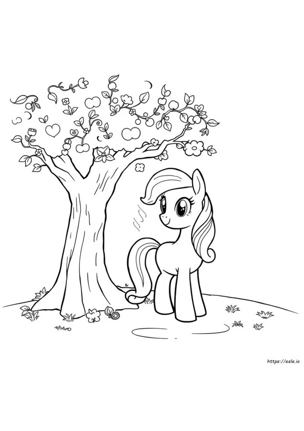 My Little Pony Elements Of Harmony Coloring Pages