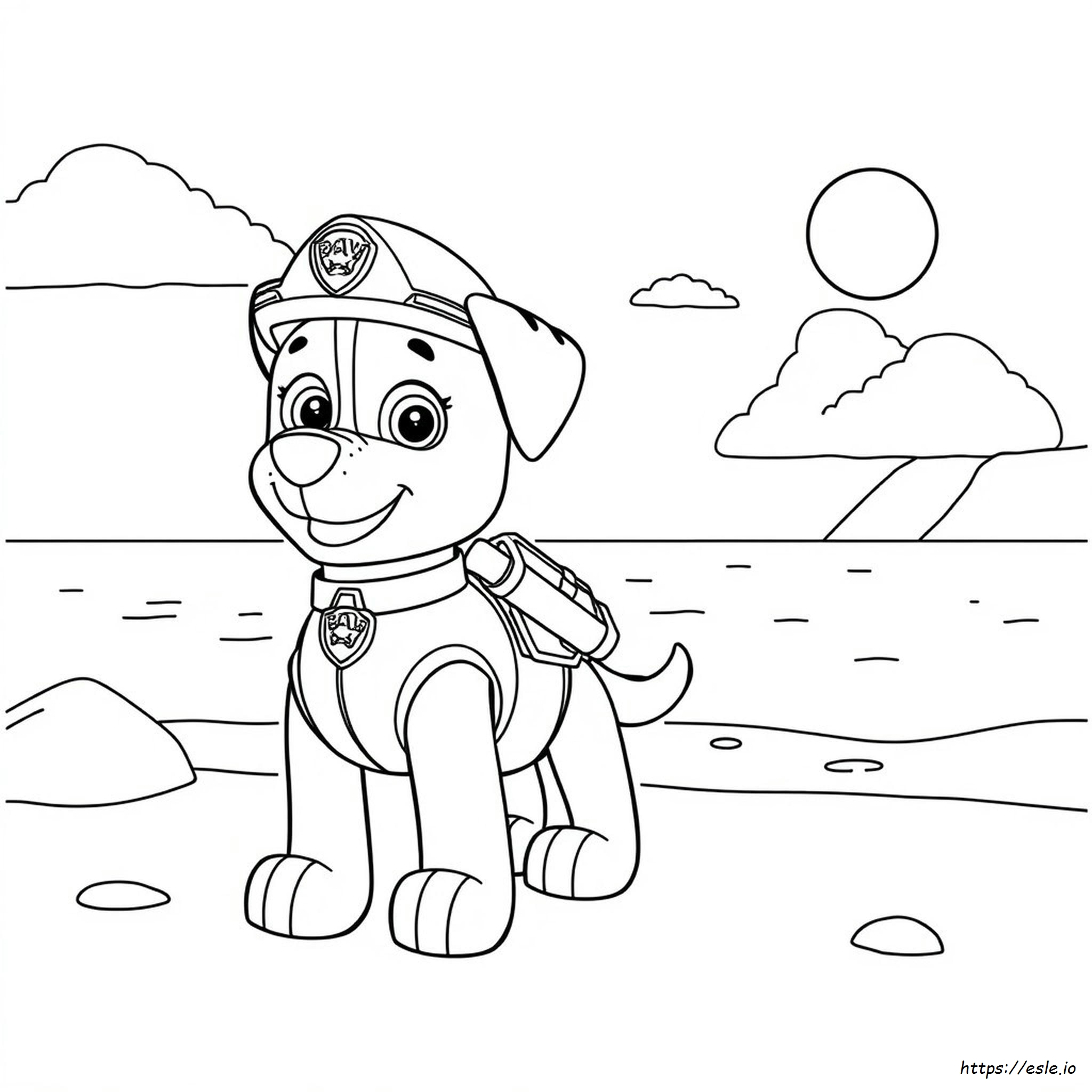 Paw Patrol Para Colorear Gratis
