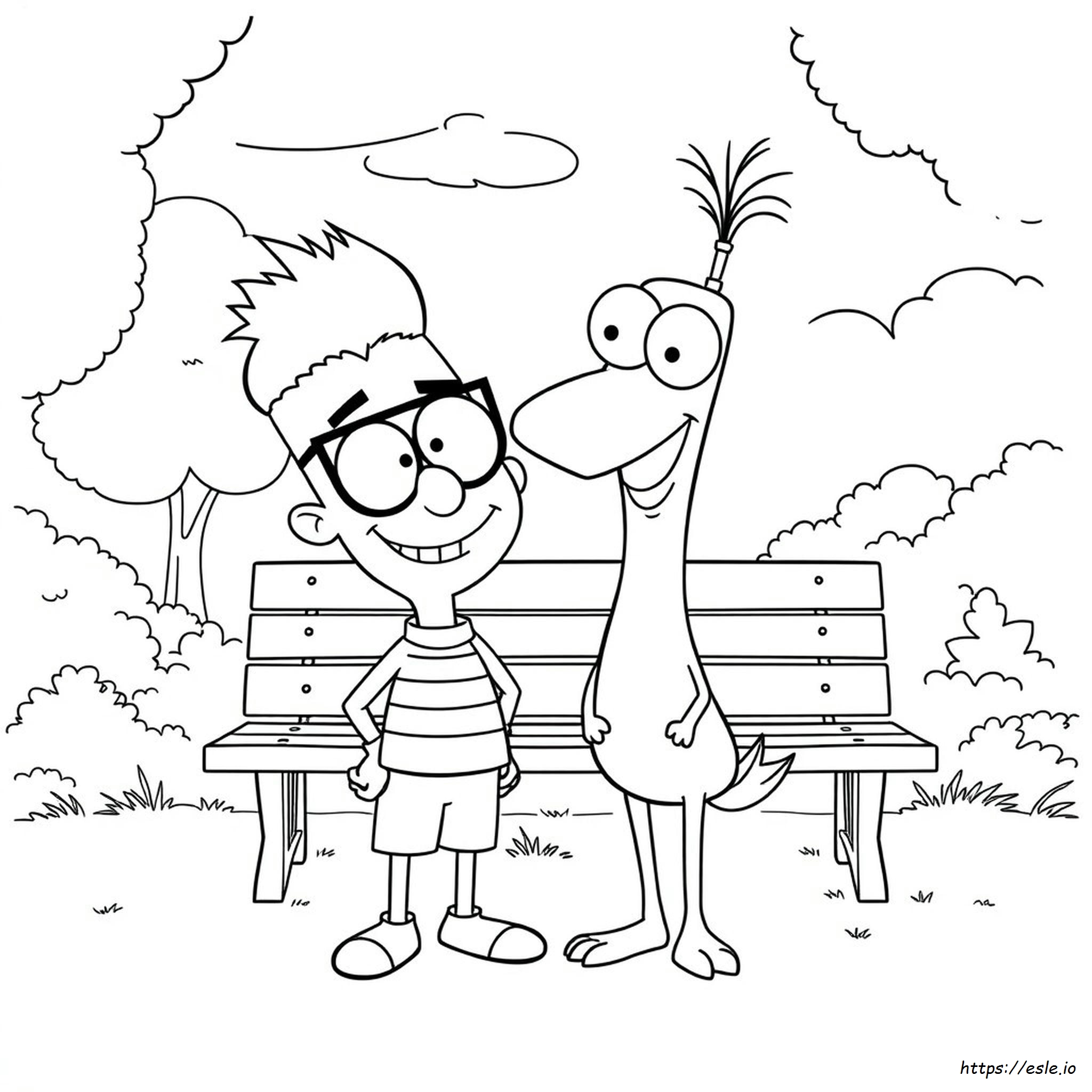 Phineas And Ferb Coloring Pages To Print