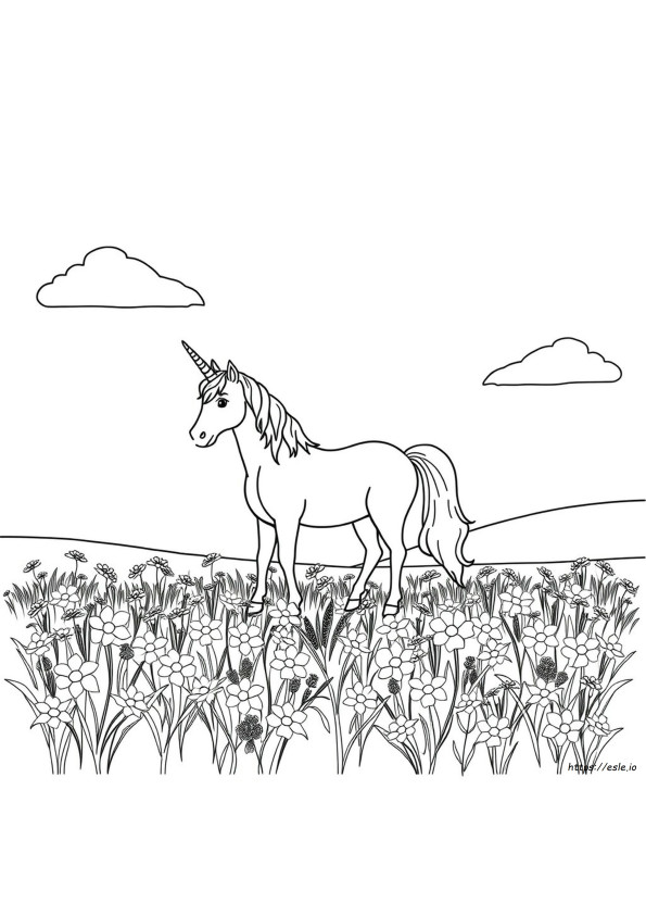 Disegni Di Unicorni Da Colorare E Stampare Gratis
