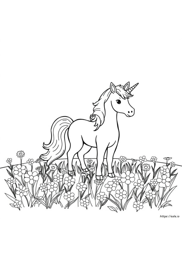 Disegni Da Colorare Unicorno