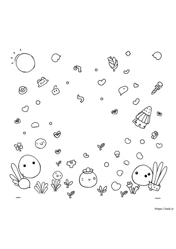 Bonitos Garabatos Para Colorear