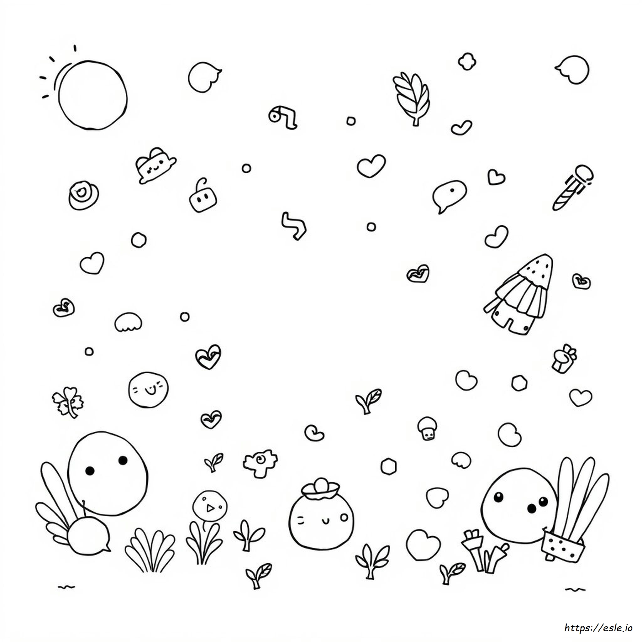 Disegni Doodle Da Colorare