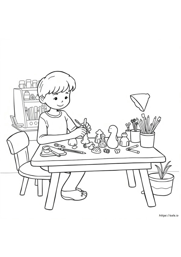 Coloring Polymer Clay