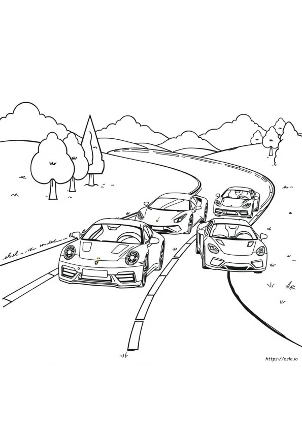 Coloriages Marques De Voitures