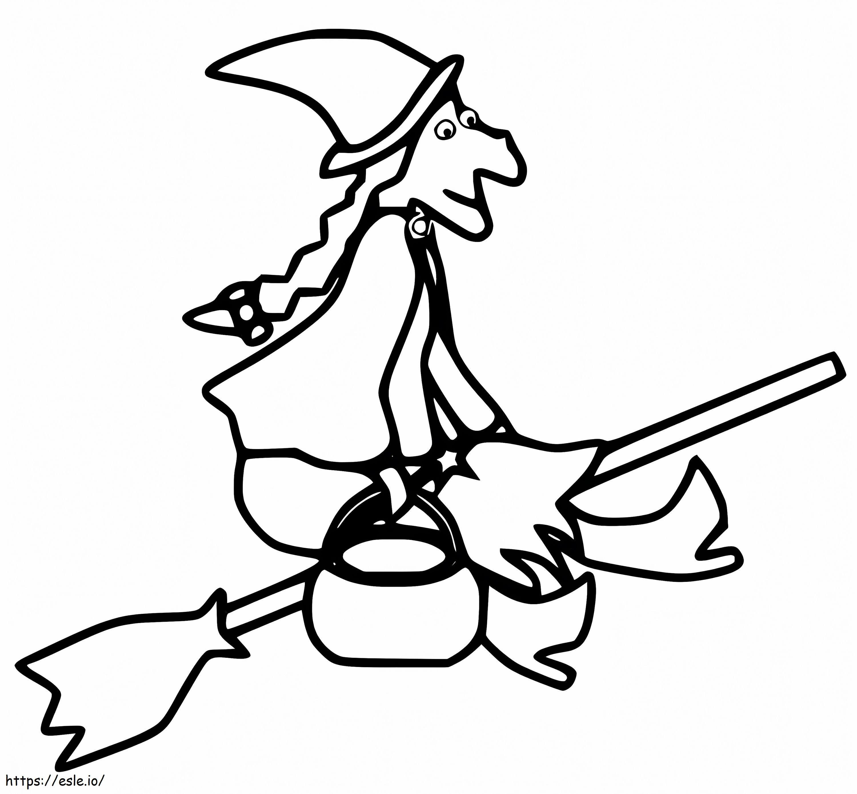 Room On The Broom 2 coloring page