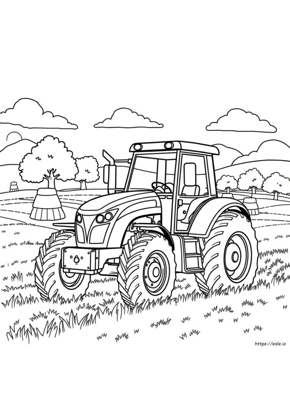 Super Kolorowanka Traktor