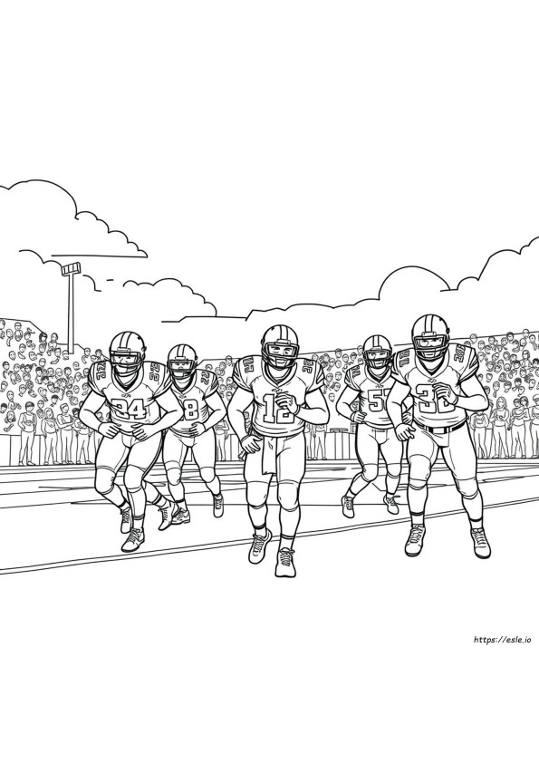 Notre Dame Football Ausmalbilder Zum Ausdrucken