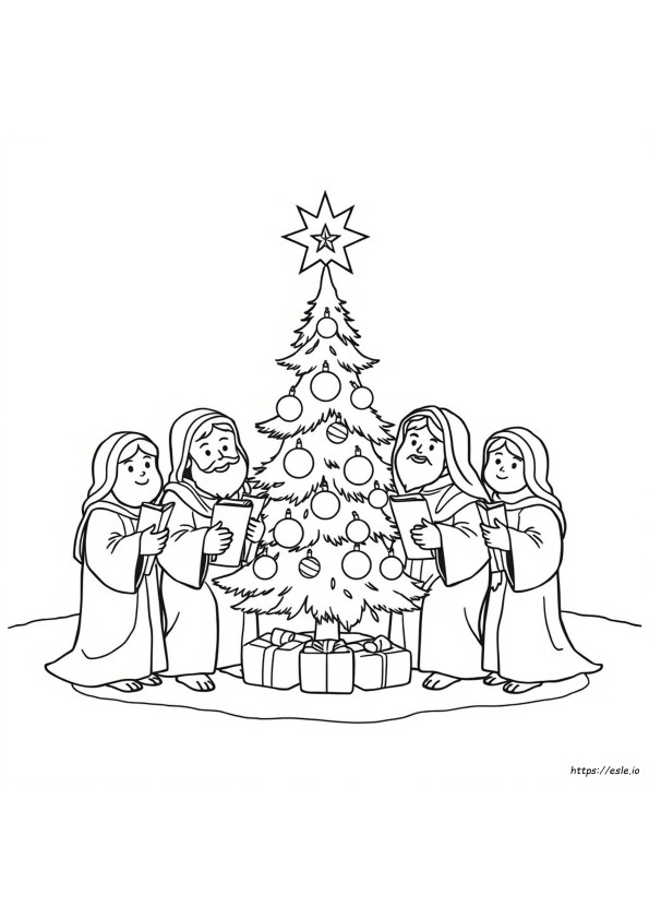Printable Christmas Bible Verse Coloring Pages