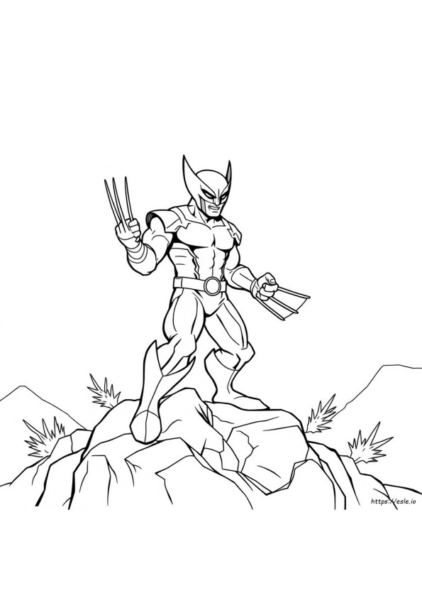 Wolverine Kleurplaten Om Te Printen