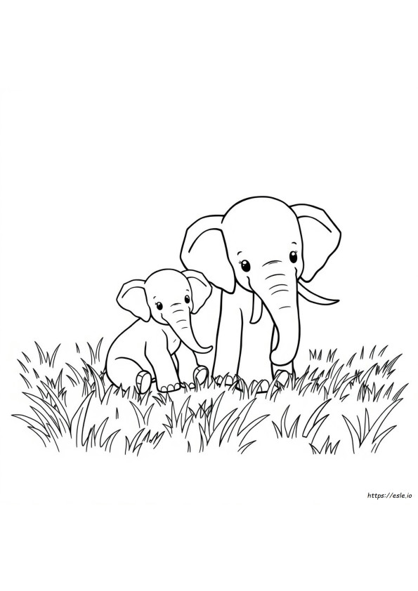 Desenhos De Elefante Para Colorir