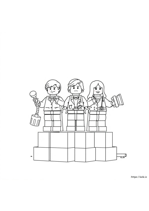 Personaggi Lego Da Colorare