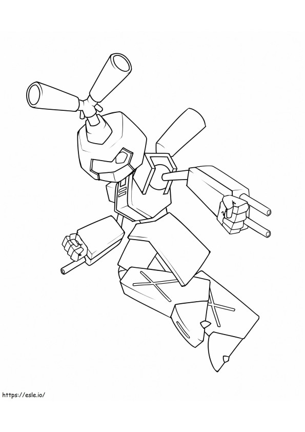 Medabots To Color coloring page