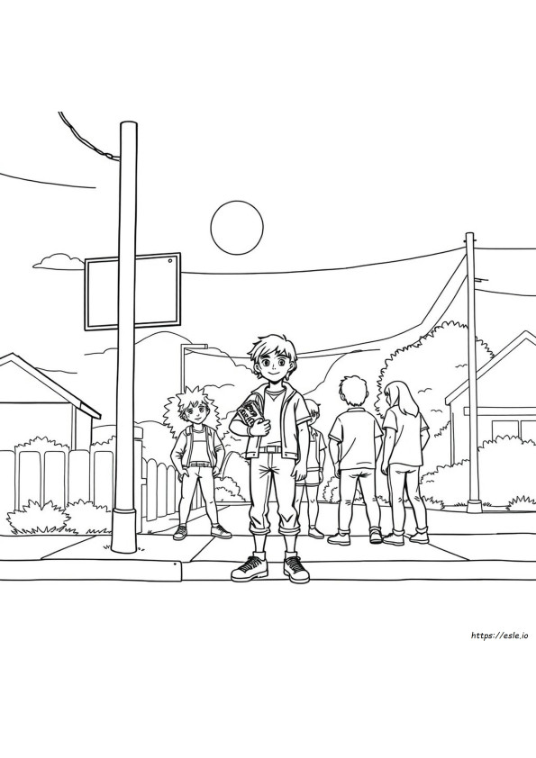 Billy Hargrove Para Colorir