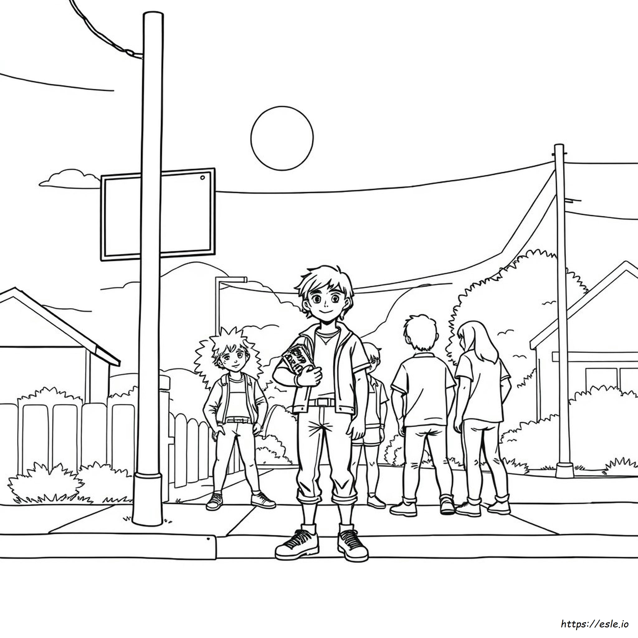 Billy Hargrove Coloring Page