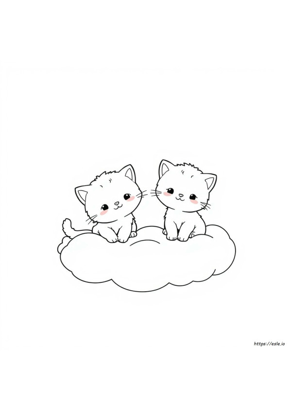 Cute Kawaii Colouring In