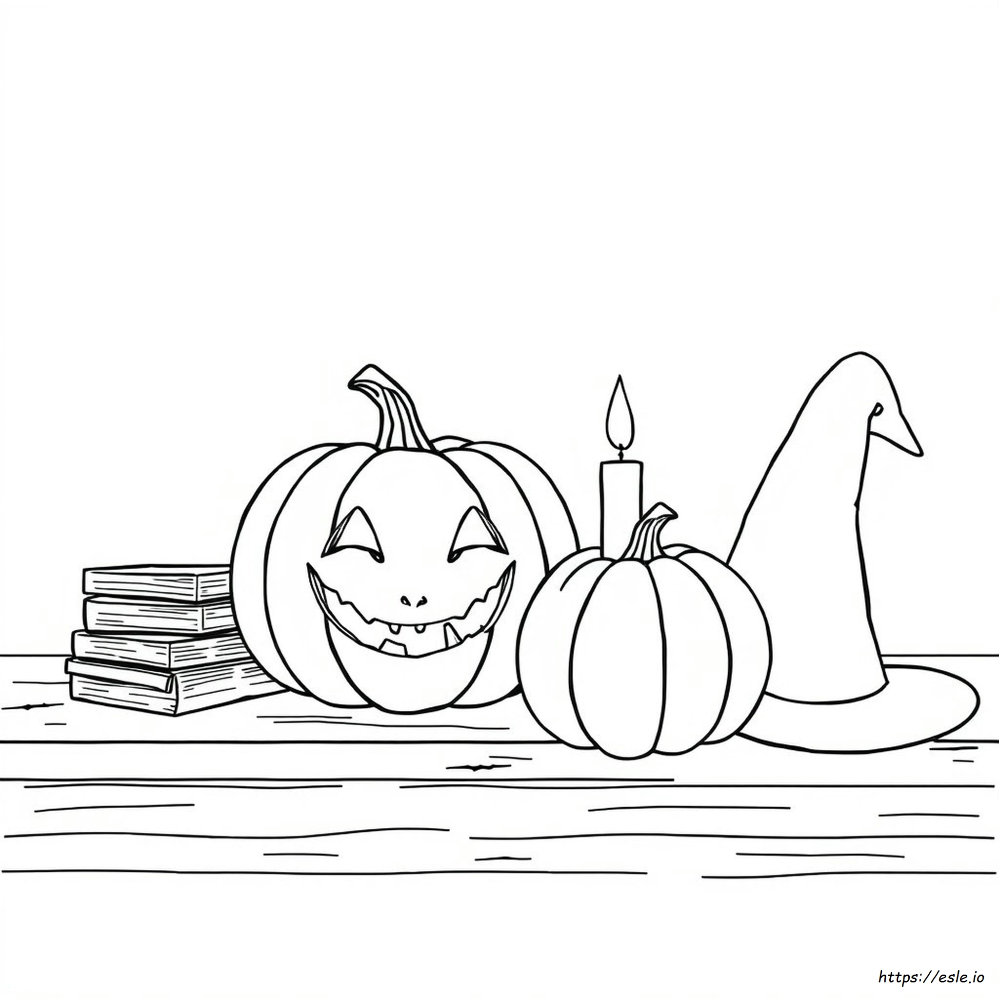 Pumpkin Halloween Coloring Pages For Adults
