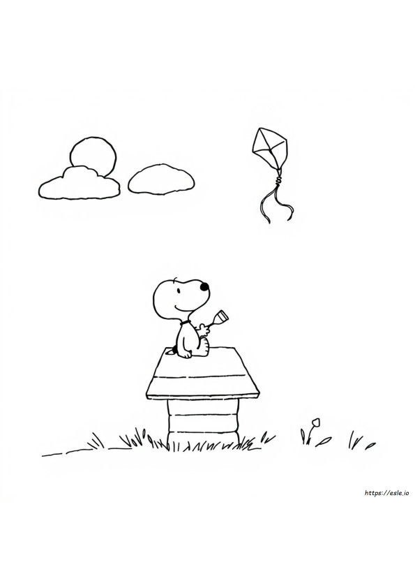 Snoopy Ausmalbilder Kostenlos