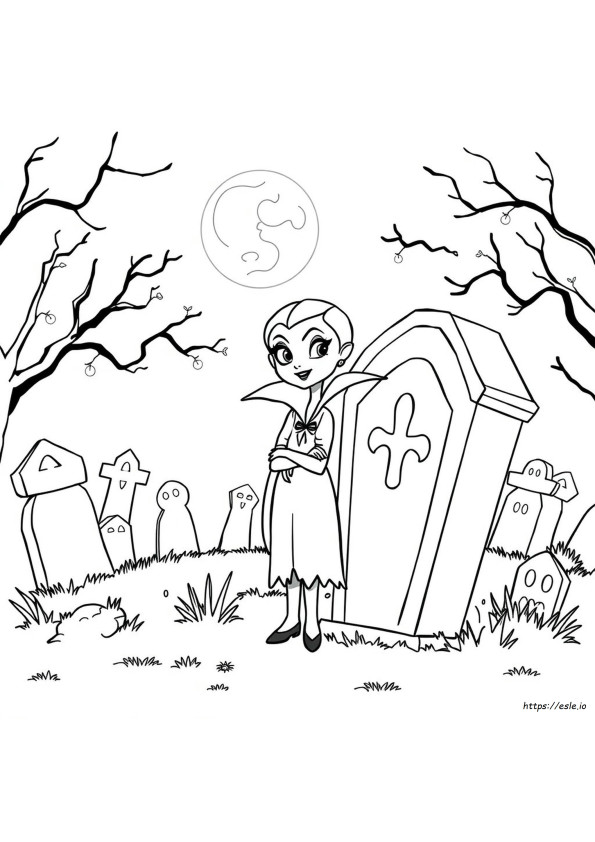 Vampirina Desene De Colorat Pdf