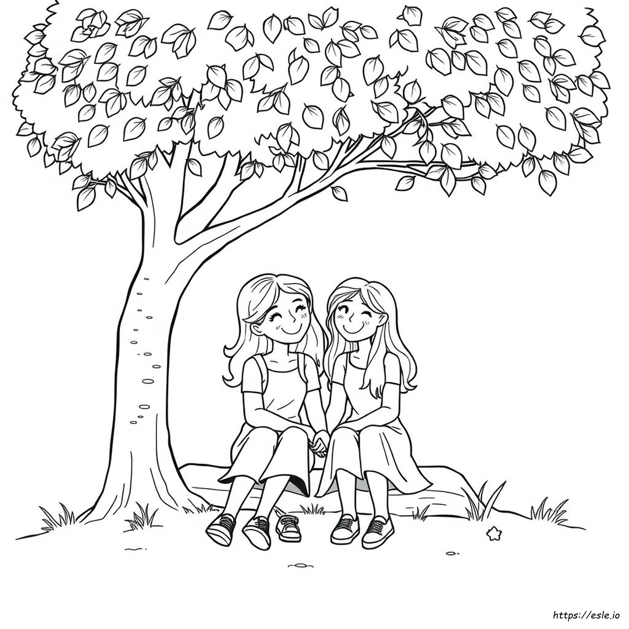 Amigos Para Colorir