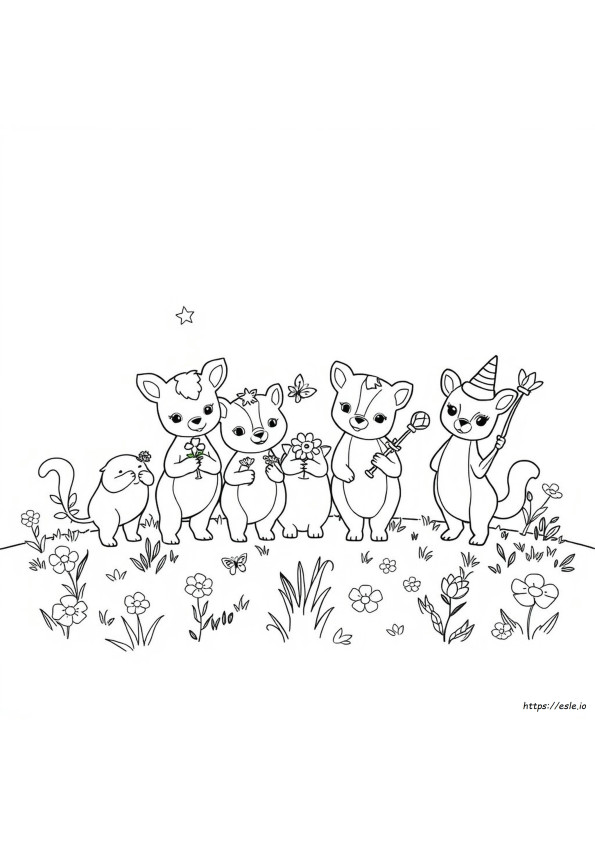 Enchantimals Colouring Pages