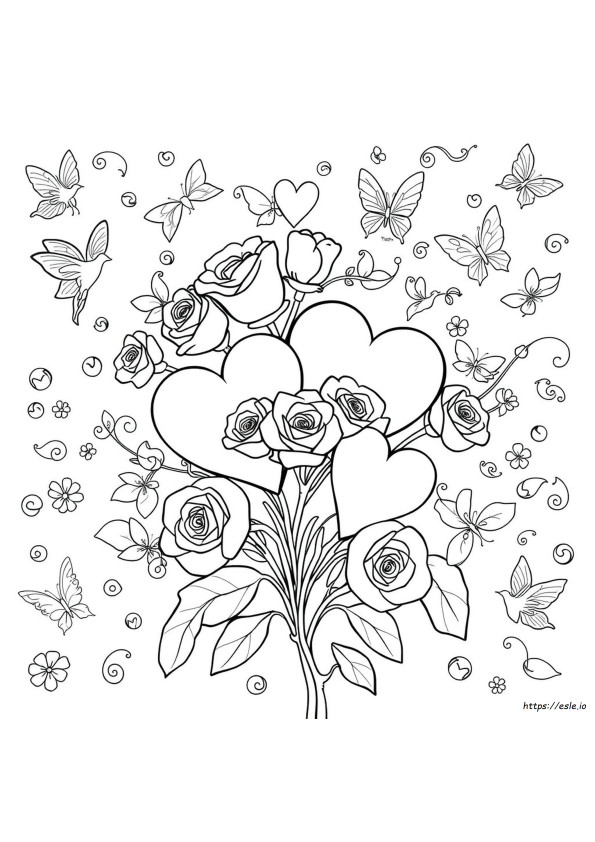 Valentines Day Coloring Pages For Adults Pdf