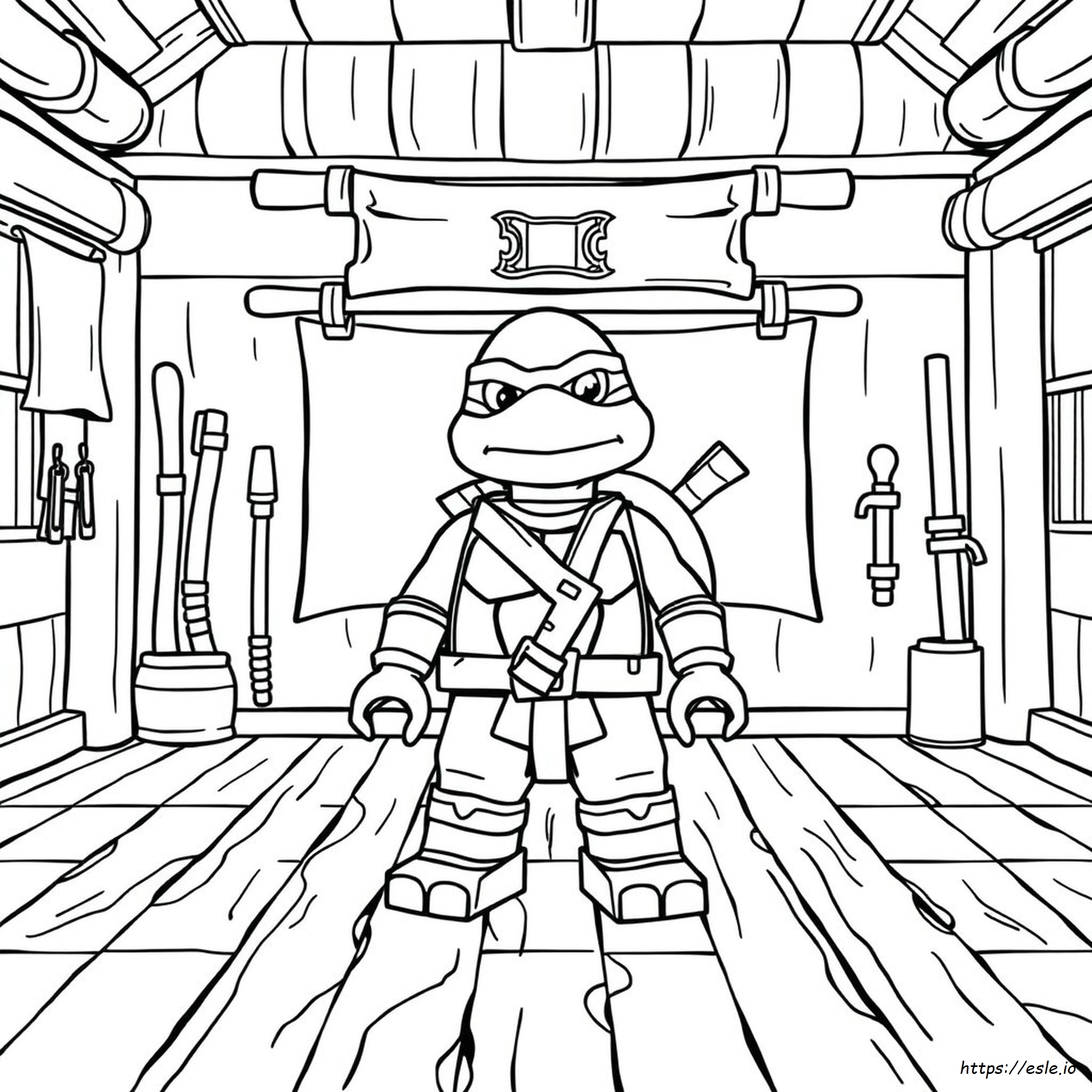 Ninja Turtle Ausmalbilder