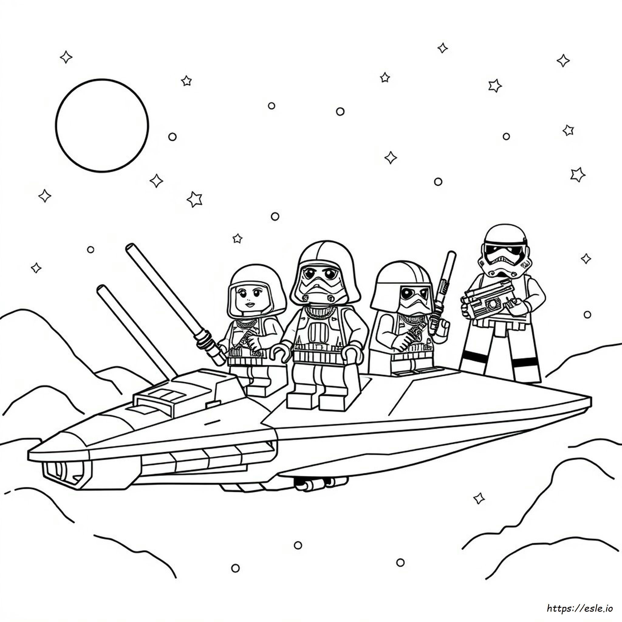 Lego Star Wars Coloring