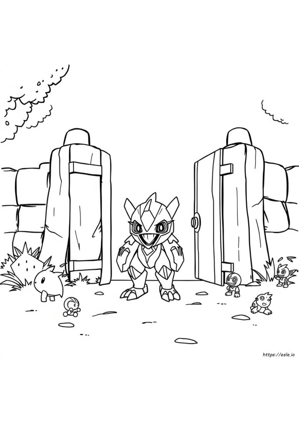 Bakugan Disegni Da Colorare