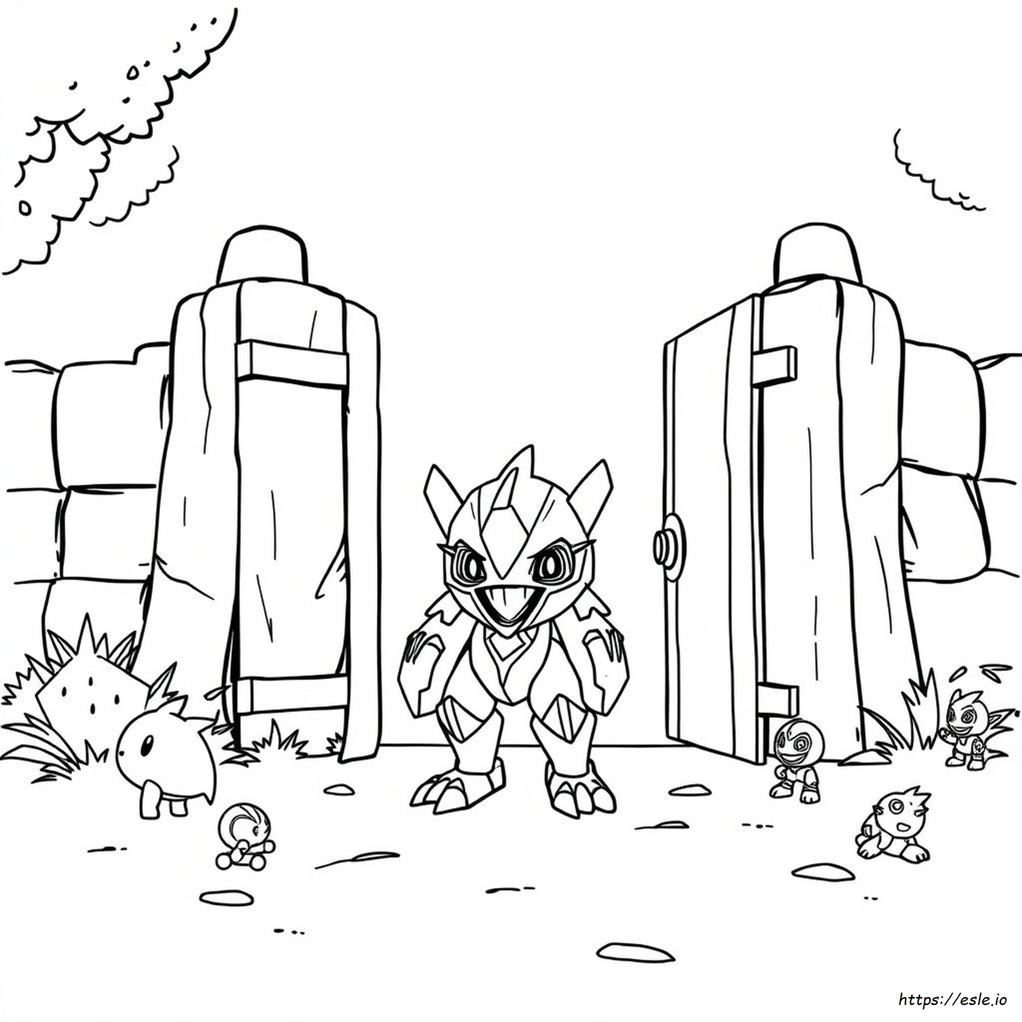 Bakugan Disegni Da Colorare