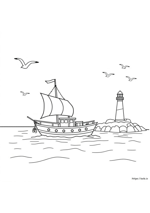 Libri Da Colorare A Tema Nautico