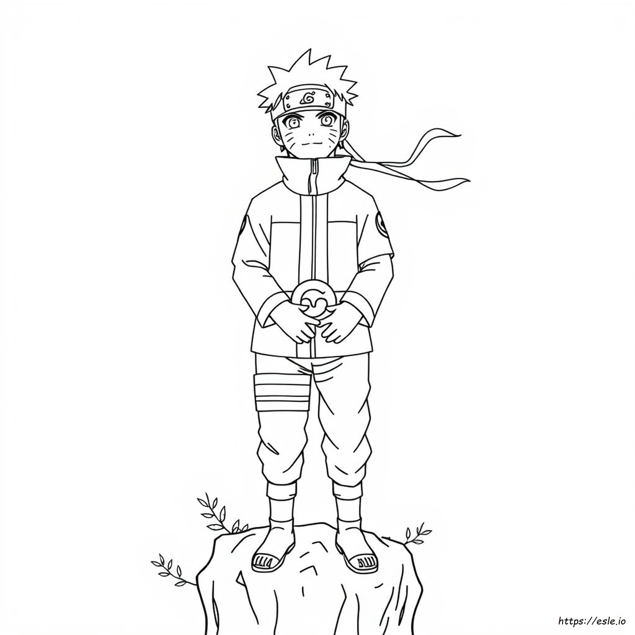 Imágenes Para Colorear De Naruto