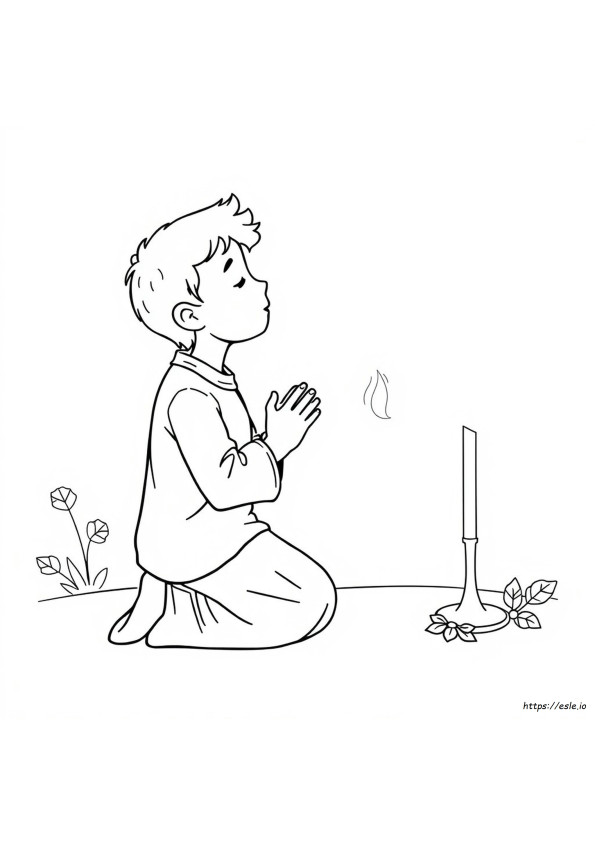 Coloring Prayer