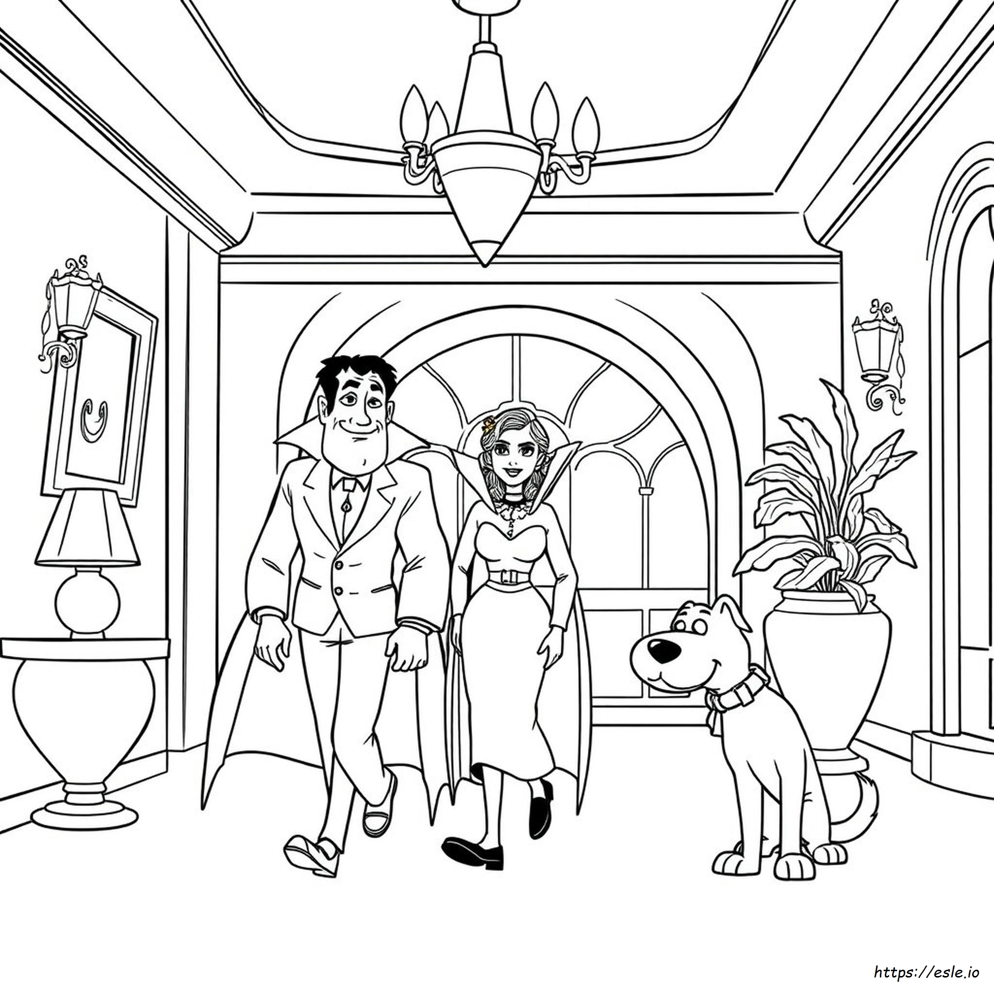 Hotel Transylvania 3 Da Colorare