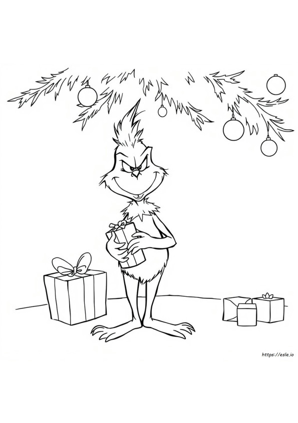 Grinch Da Colorare