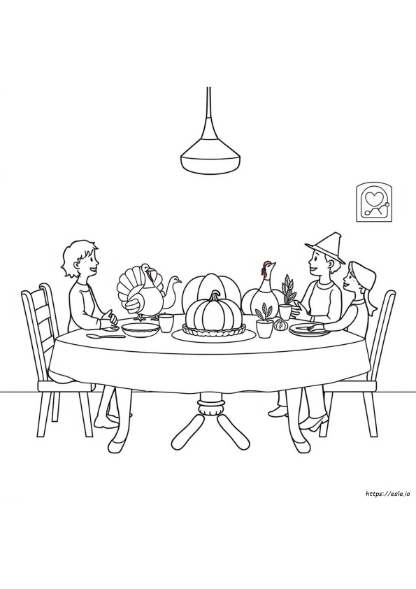 Thanksgiving Kleurboek