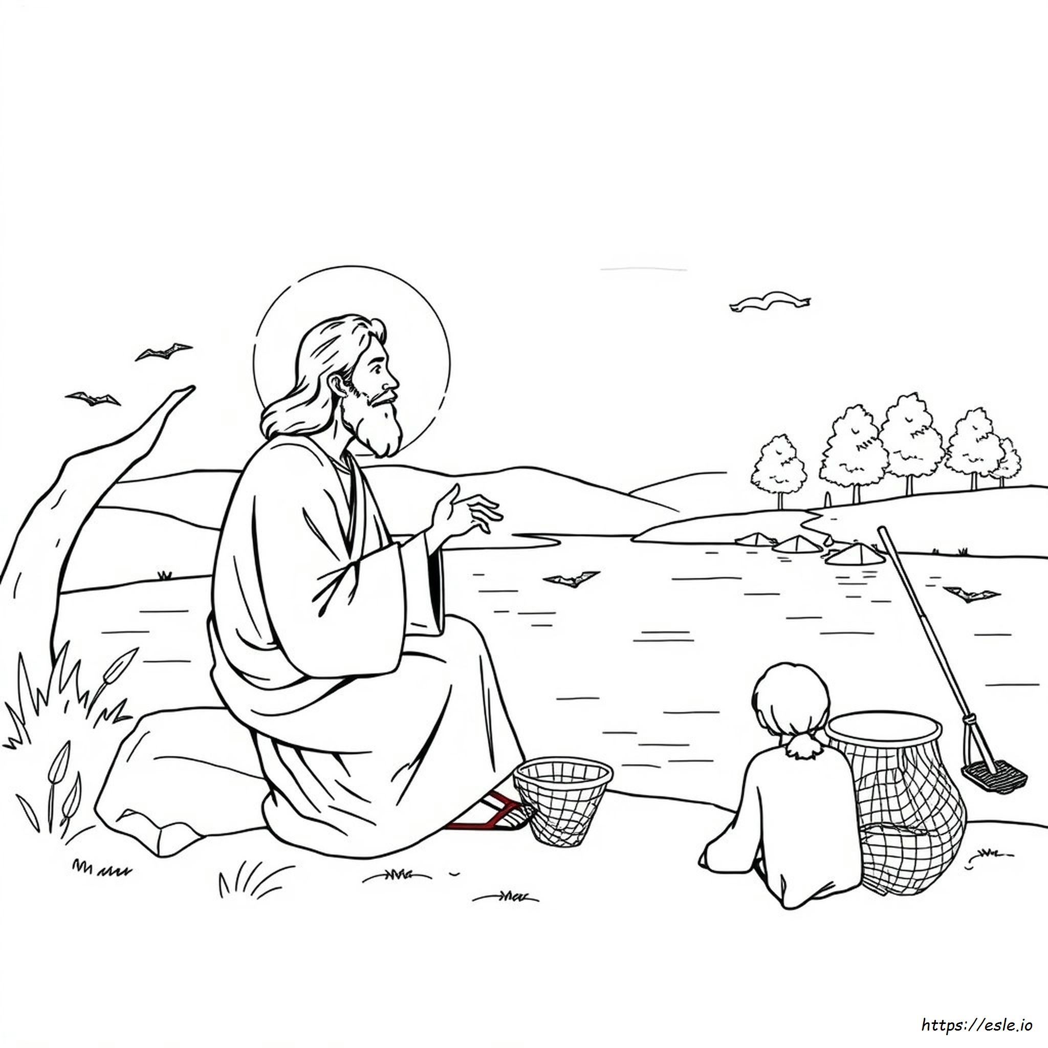 Jesus Parables Coloring Pages