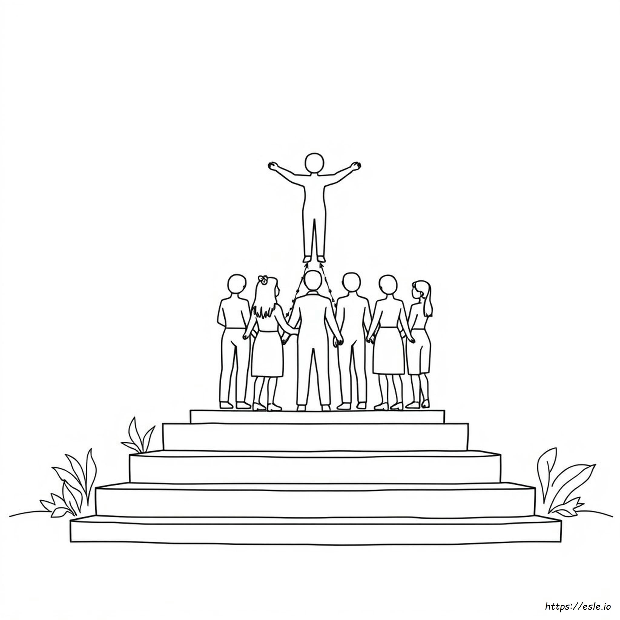 Matriz De Liderazgo Para Colorear