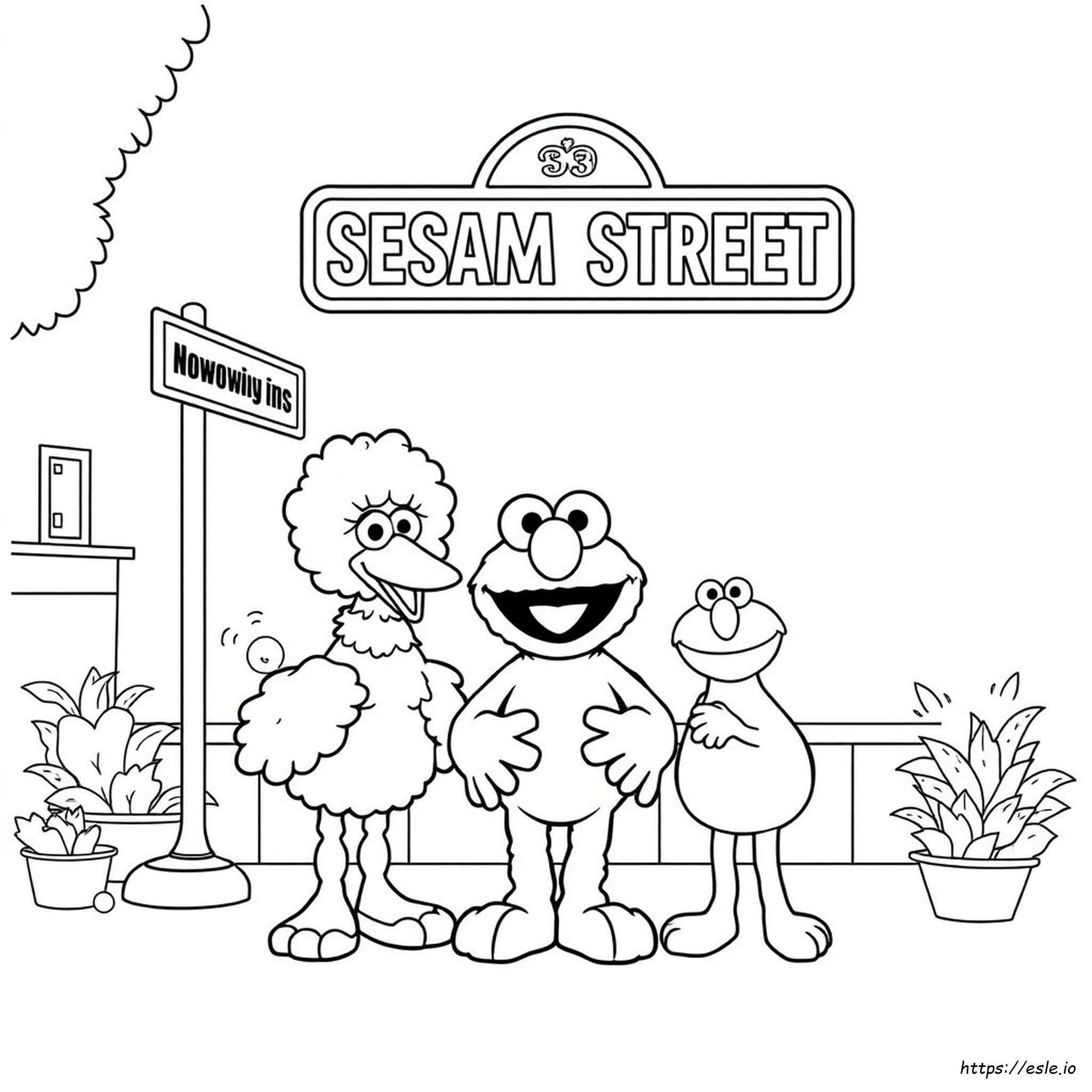 Sesame Street Coloring Books