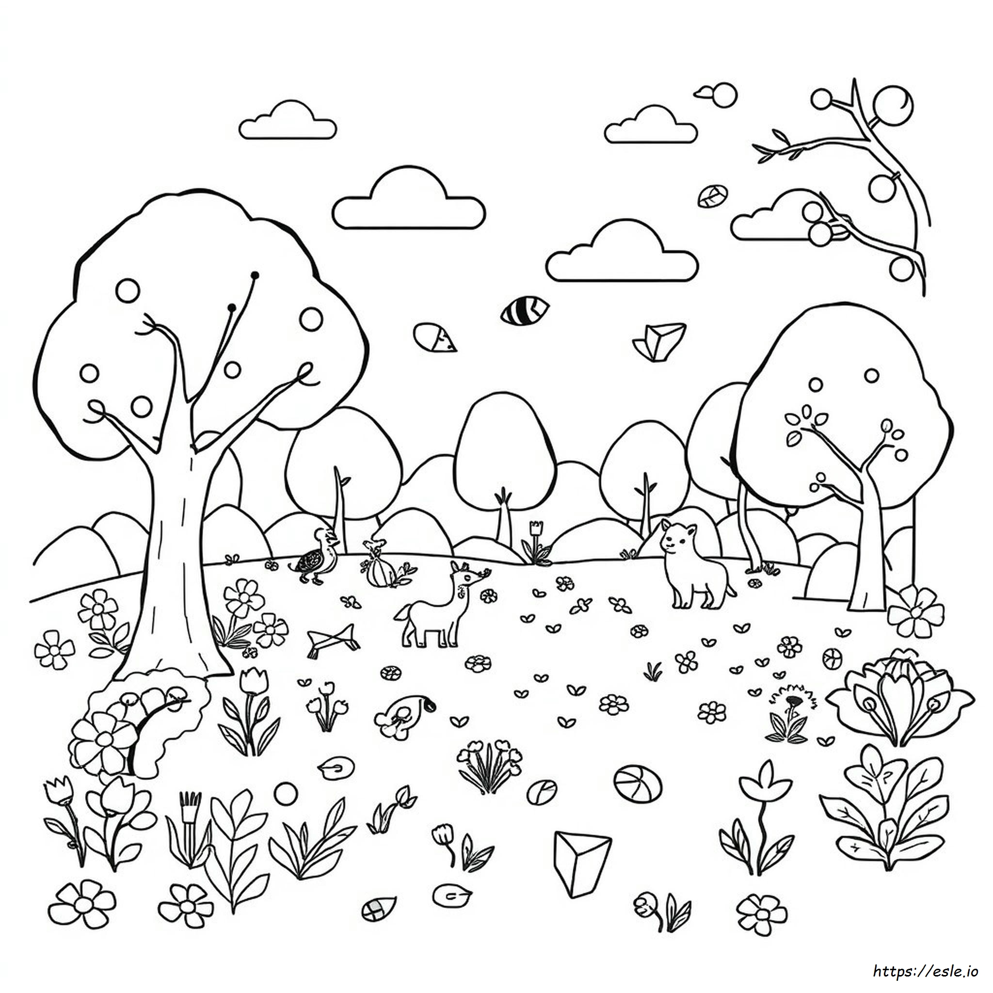 Look And Find Coloring Pages