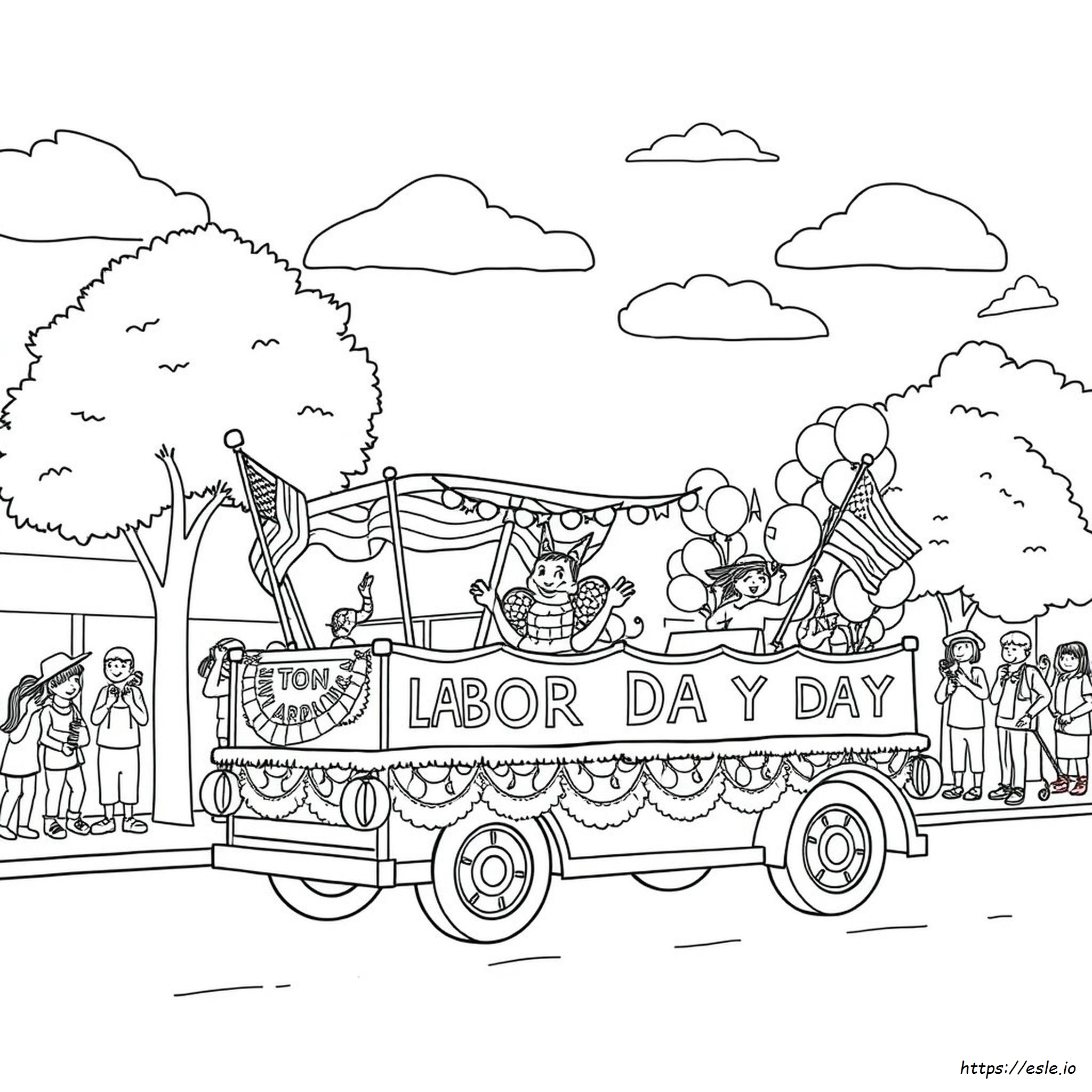 Labor Day 2024 Coloring Pages