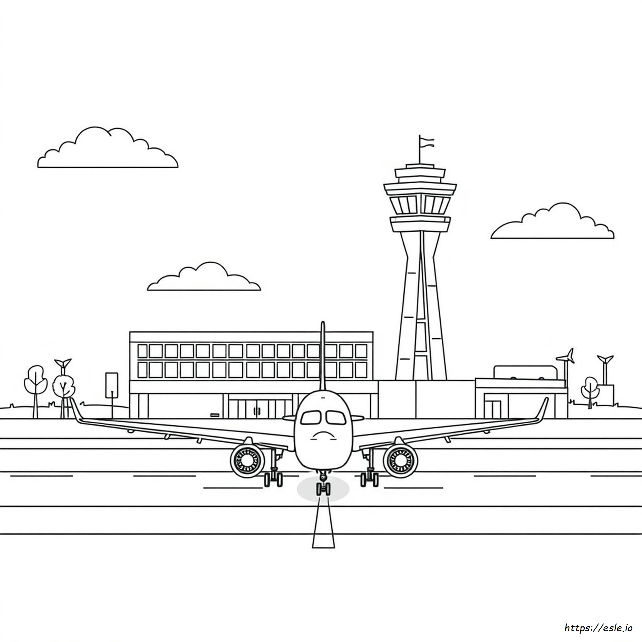 Aeroporto Da Colorare