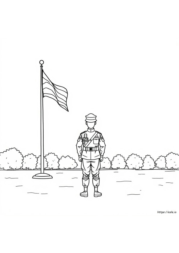 Militare Da Colorare
